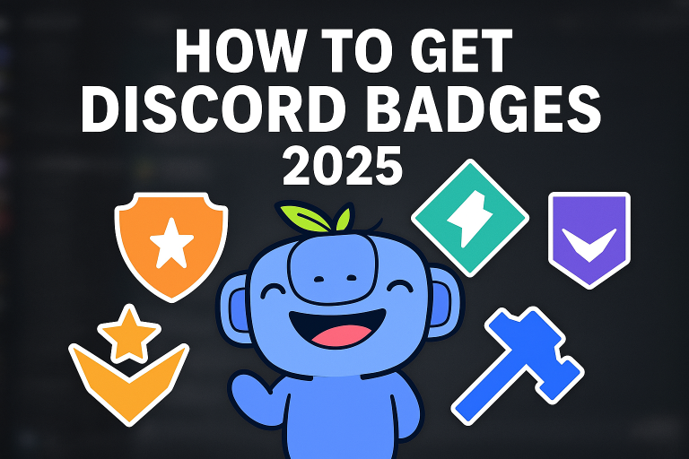 how to get discord badges