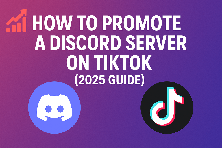 How to promote a Discord server on TikTok with growth strategy thumbnail in 2025